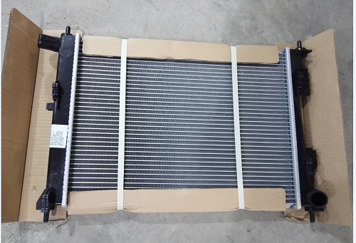 The working principle of electric car radiator.