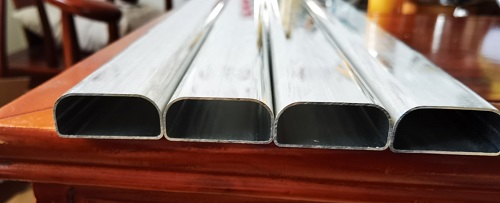 D-type aluminum tube