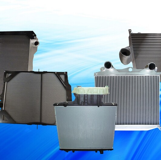 Application of aluminum radiator